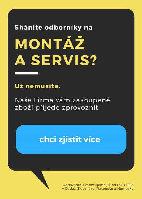 Mont&aacute;ž a &uacute;držba